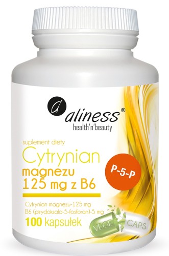 Cytrynian magnezu 125mg z B7