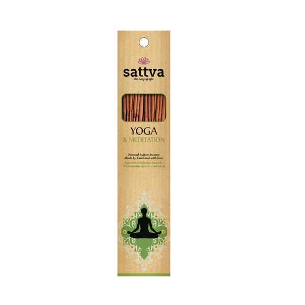 Naturalne kadzidełka joga i medytacja