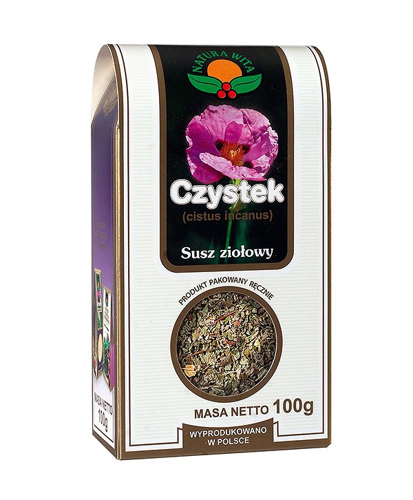 CZYSTEK ZIELE - SUPLEMENT DIETY - 100g